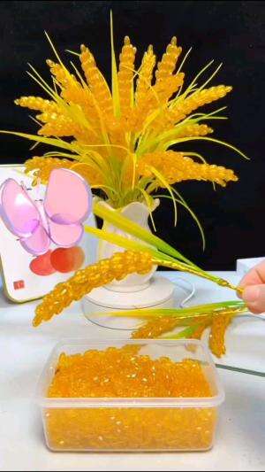 handmade diy beads flower #handmade #diy #flower #beads #fyp #rcti+ #entertainment 