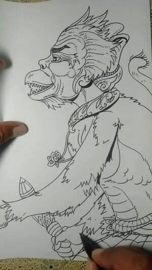 Yuk Belajar Menggambar Manusia Kera Guys 