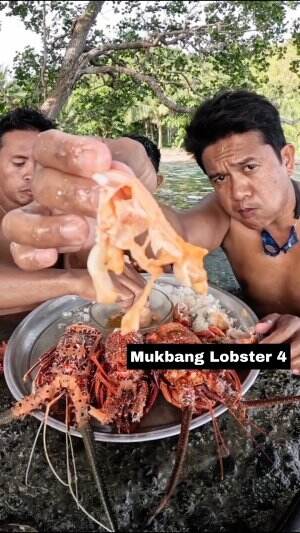 Mukbang Lobster 4 #Mukbang  #Lobster 