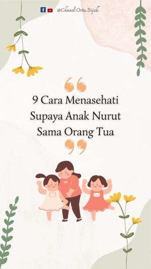 TIPS agar anak sopan ke ORANG TUA