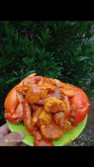 Kepiting Pedas Asam Manis ala Kang-iwor