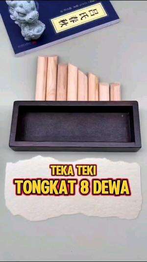 Teka-Teki Tongkat Delapan Dewa: Mau Coba Otak Kamu Sejenius Dewa? | Trik dan Tips Cerdas Menyusun 8 Tongkat Kedalam Kotak dengan Mudah! #tut