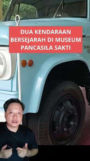 dua kendaraan bersejarah di museum Pancasila sakti #sejarah #g30spki #pancasilasakti 