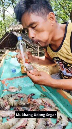 Mukbang Udang Segar #Mukbang #RCTIPlus 