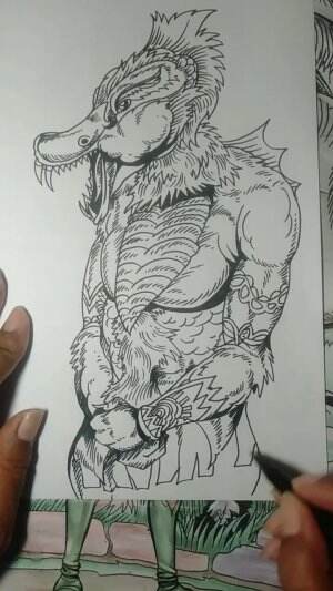 Yuk Belajar Menggambar Monster Donal Bebek Guys