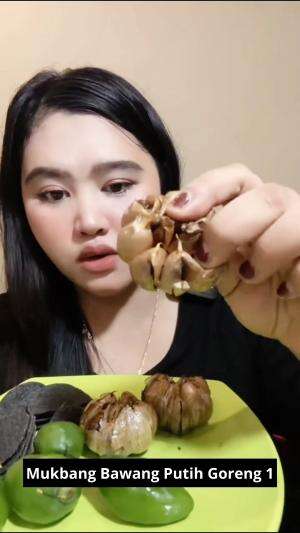 Mukbang Bawang Putih Goreng 1 #Mukbang #manfaat bawang putih #kuliner #RCTIPlus 
