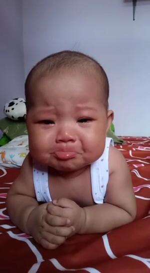 Waktu kecilnya mbak Icha udh pinter akting nangis 