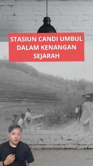 stasiun non aktif candi umbul Magelang dalam ingatan sejarah #sejarah #stasiun #candiumbul #magelang 