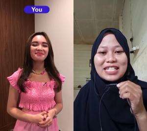 reporter Eli Comel disini, islami religi ibadah senyum☺🥰 