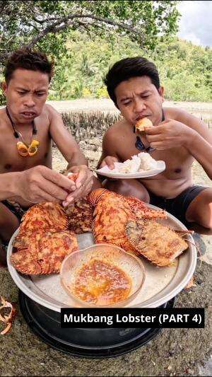 Mukbang Lobster (PART 4) #Mukbang #Lobster #kuliner #RCTIPlus 