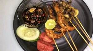SEAFOOD BAKAR JIMBARAN by:wulanwahyupn / 0895422555117 #onlineauditionmci9