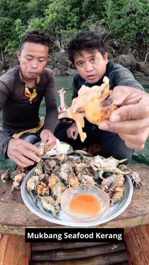Mukbang Kerang Seafood #Mukbang #seafood #RCTIPlus 
