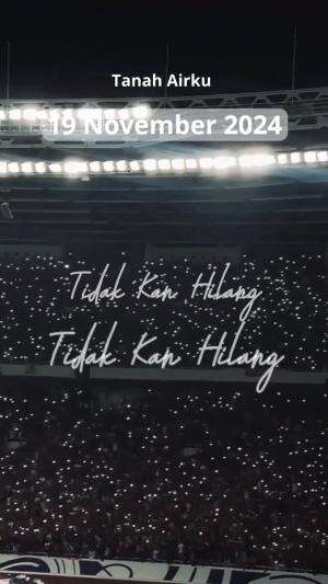  #tanahairku
 #timnasday