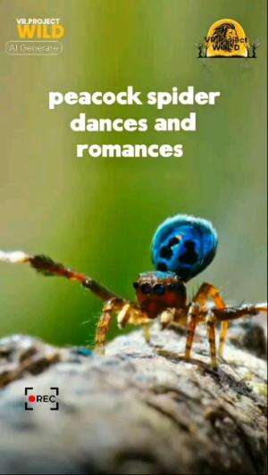 Peacock spider
