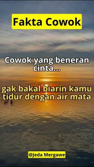 Cowok yang benar benar suka tidak akan membiarkanmu tidur dengan air mata #quotes  #Semangat  #gigih  #sukses  #jedamergawe  #fyp  #RCTIPlus