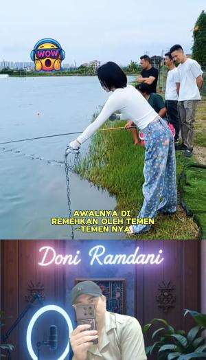 Keren banget aksi wanita ini 🤩🤩 #viral #fyp #Mancingmania #Reaction