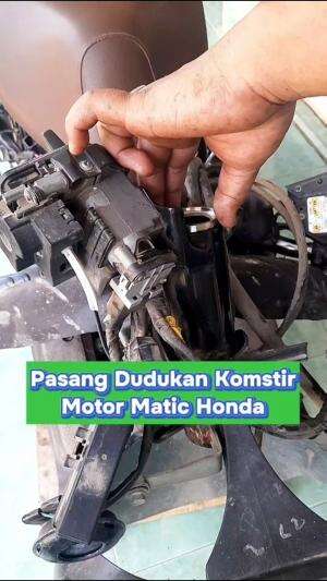 Cara Pasang Komstir Motor Honda #komstirmotor #pasangkomstirmatichonda #RCTIPlus 