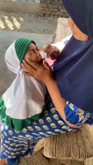 Adek seina ngamok di tinggal ayah....