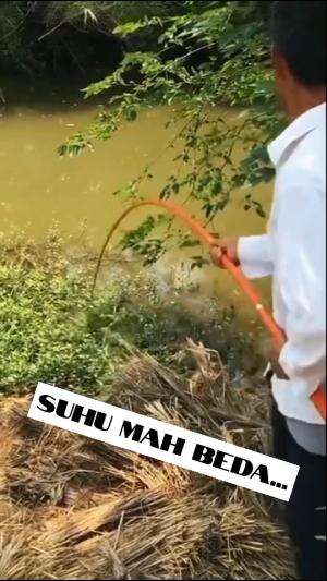 kalau suhu mah beda  #mancing  #casting  #mancingliar  #wildfishing  #fishing 
