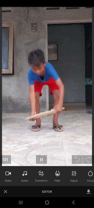 tenaga dalam #MyFirstVideoOnHOT+ #funny #comedy 