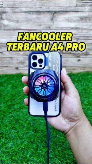 Rekomendasi Fancooler gaming  terbaru A4 PRO designnya simpel dan harganya juga murah. 

#pendinginhp #fancooler #fancoolera4pro 