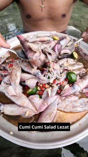 Cumi Cumi Salad Lezat #cumicumi #cumiasin #onlineauditionmci8cumigorengtepungbumbucabaigarambyanodyafarandyangesti 