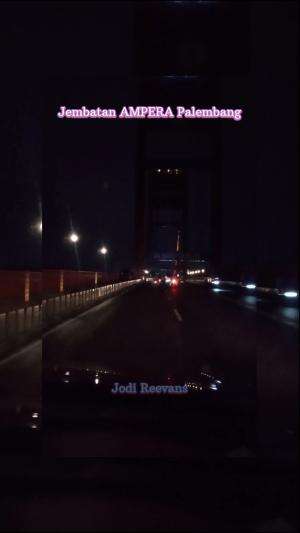 #Jembatan AMPERA
#Sungai Musi Palembang