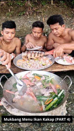 Mukbang Menu Ikan Kakap (PART 4) #Mukbang  #onlineauditionmci8menuhakauyunnantelangflowersdarinegeritiongkok #kakap #ikankakap #kakapputih #