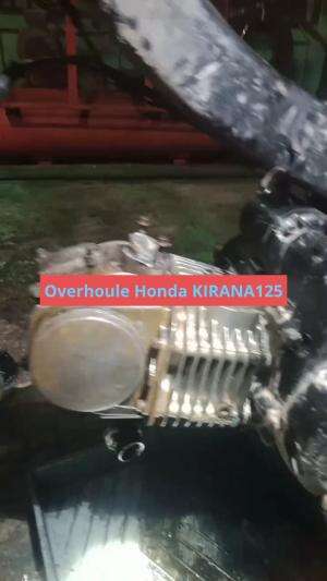 overhoule motor KIRANA125
 #hindakirqna
 #suorax125
#kharisma
 #follow  #teman
