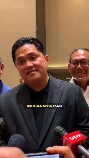 Erick Tohir spil pelatih Timnas Indonesia yang baru berasal dari negara Belanda 
 #fyp  #fypシ  #fypシ゚viral  #timnasindonesia  #pssi  #sport 