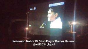 bentuk support warga Desa Pagar Banyu dan Desa Tetangga kepada Perwakilan Kontestan KDI2024 Perwakilan SELUMA, Bengkulu .. IQBAL JUARA 