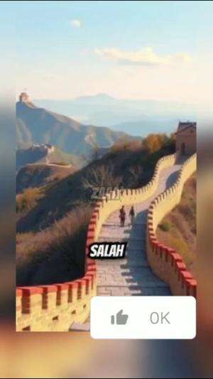 Petualangan di tembok besar China #short #shortplus #shorts #aianimation #ai
