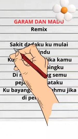 Lirik Lagu Garam dan Madu ||#musik #lyricsing 