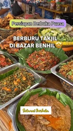 Berburu Takjil Di Bazar Bendungan Hilir