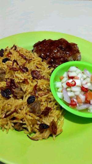 beef cofta nasi bukhori