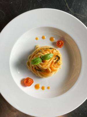 Tomato Basil Pasta By Kendy ??✨ Audisi Kendy MASTER CHEF INDONESIA SEASON 12 Tristar Culinary Institute Pontianak 