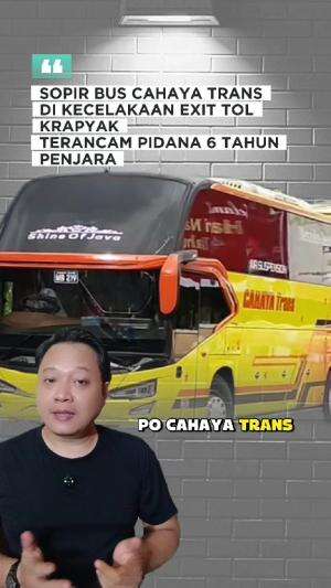 Fakta lain kecelakaan Bus PO Cahaya Trans di Exit Tol Krapyak Semarang #kecelakaanbus #POCahayaTrans 