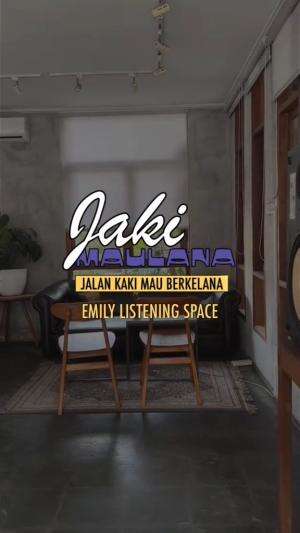 #JakiMaulana ke listening bar di Depok, Emily Listening Space!