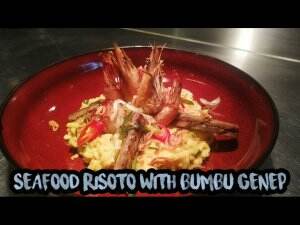 Seafood Risoto with bumbu genep khas bali | wira prandika, 24 tahun | BALI | #onlineauditionmci9