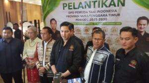 Ketua umum DPP Pemuda Tani Indonesia, Budisatrio Jiwandono melantik Bobby Lianto sebagai Ketua DPD Pemuda Tani NTT dan seluruh pengurus masa