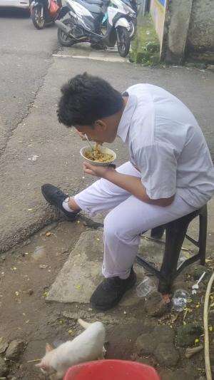 makan bubur ayam  #reviewmakanan  #buburayam