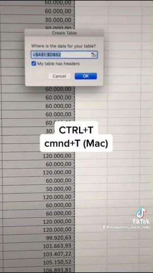  #belajarexcel #Mencaripengalamanbaru  #Viral #fyp 