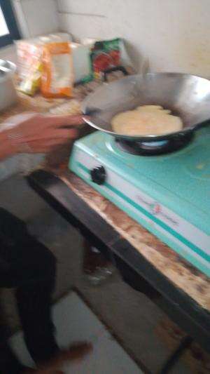 sahur dengan lauk seadanya #Sedih Banget Sahur Nasinya Begini  #fyp 