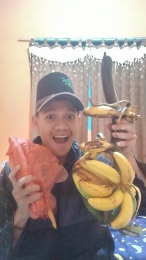 dapet pisang segepok nih😂
