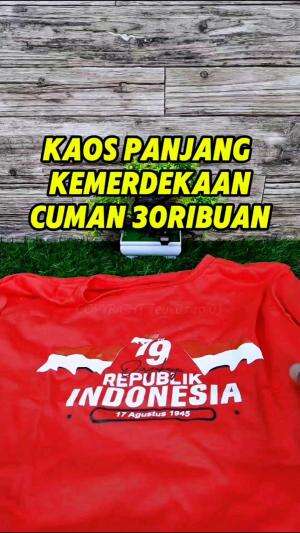 Udah mendekati bulan Agustus nih, yang lagi nyari kaos kemerdekaan republik Indonesia boleh banget gua rekomendasi kaos ini apalagi harganya