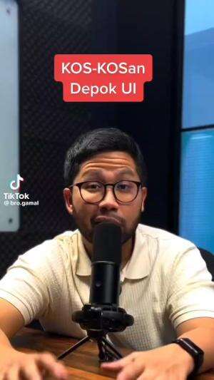 Kos-kosan di UI. Masuknya wilayah Depok nih