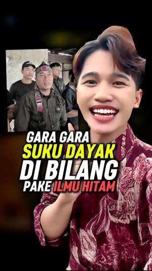 gara gara ngatain suku dayak orang ini kasus lagi