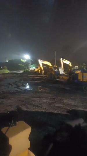 TENGAH MALAM KOK TERANG. 
 #tengahmalam
 #kabuttebal
