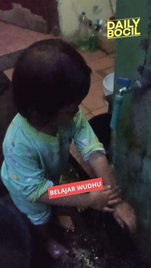 DAILY BOCIL- WUDHU SEBELUM SALAT  #RCTIPlus  #icrcti  #HomeOfTalentRCTIPlus rcti 