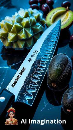 DAMASCUS KNIFE vs 3 MAGIC FRUITS CRACK SOFT EXPLOSION! 😱😱😱#ASMRSatisfying #OddlySatisfying #GlassArt #FoodExperiment #DamascusKnife